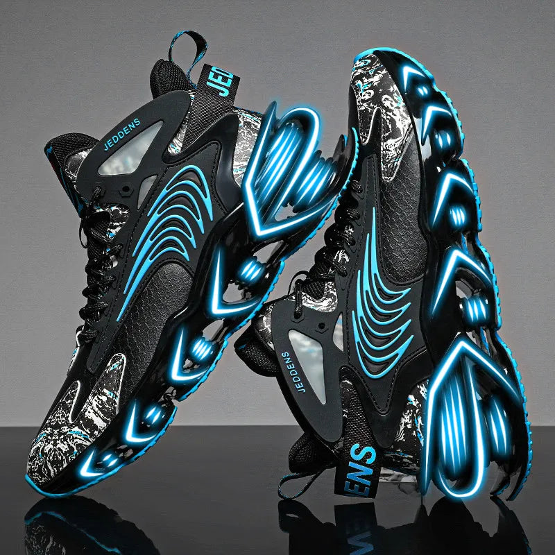 Sneakers Men's 2023 Spring and Autumn New Korean Version of Mesh Cloth Breathable Comfortable Leisure Shoes Running Shoes